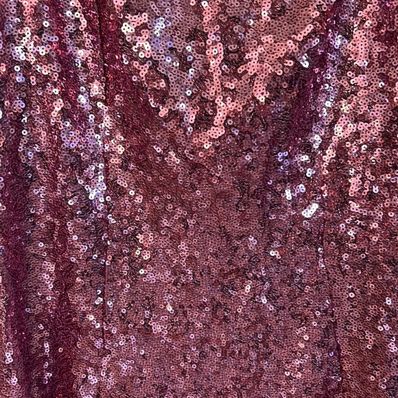 NWT Urban Outfitters Sequin Mini Dress, Pink, M - Picture 4 of 4
